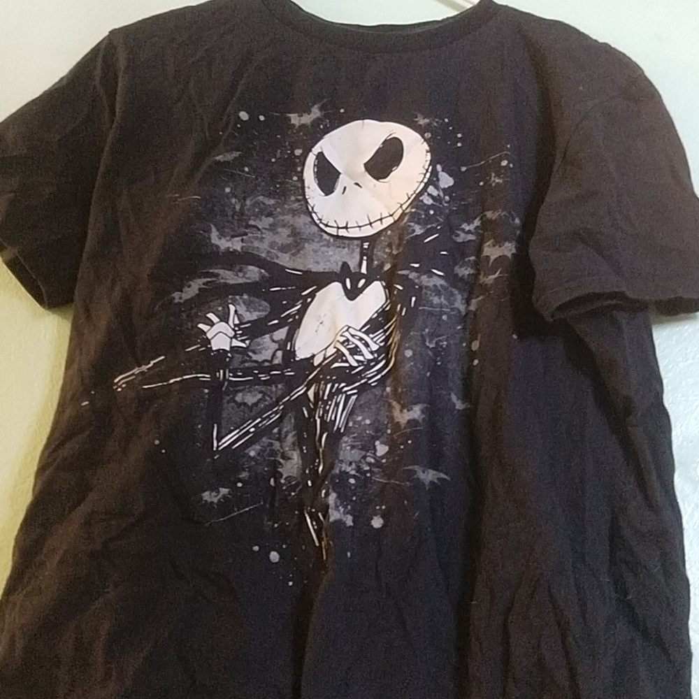 Dark Black Jack The Skeleton Tshirt